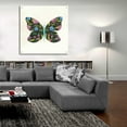 thumbnail image 5 of Epic Art 'Butterfly Garden III by Courtney Prahl, Acrylic Glass Wall Art, 36"x36", 5 of 8