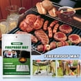 thumbnail image 1 of Estera ignífuga 1x1 m, resistente al calor hasta 500°C Plata, Tejido ignífugo ideal como alfombra ignífuga o alfombra para barbacoa, Estera protectora contra el calor no combustible, Panel ignífugo Excelente Rendimiento, 1 of 5