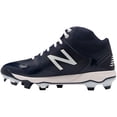 thumbnail image 4 of New Balance Men's 4040V5 Tpu Mid Molded Cleats Navy/White Medium 12.5, 4 of 5