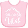thumbnail image 3 of Inktastic Salt Lake City Utah Boys or Girls Baby Bib, 3 of 4