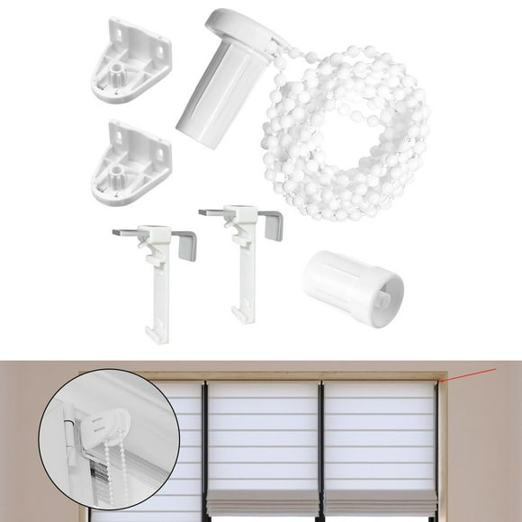 Set de accesorio de sombra de 17 mm kits de reparación de reemplazo Tratamientos de ventana Cortina de rodillo para la sala de estar de dormitorio