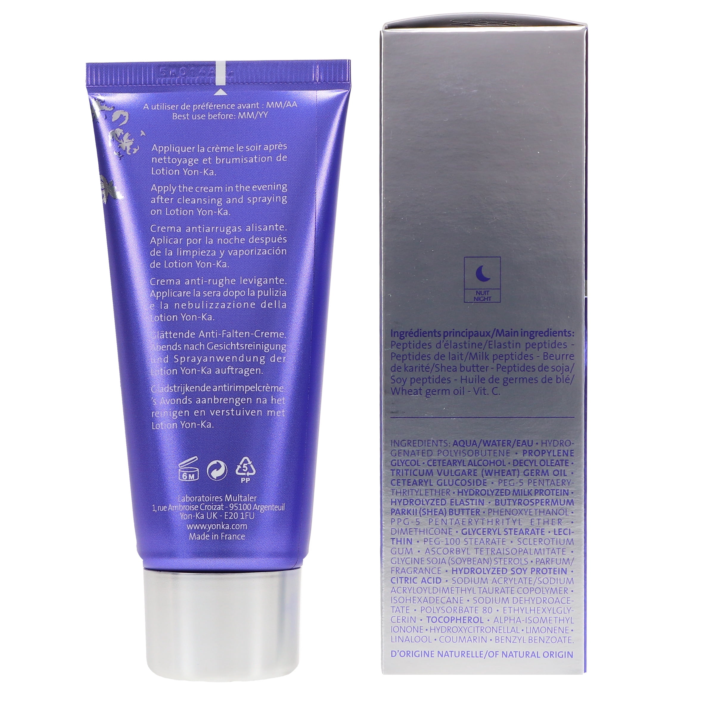 Yon-Ka ELASTINE NUIT Plumping Anti-Aging Night Cream 1.7 oz