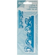 Joy! Crafts Cut & Emboss Die-Waves, 1.375"X5.5"