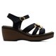 thumbnail image 1 of Sandalias para Mujer Zmexico 1422 negro 23.5, 1 of 6