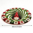 thumbnail image 4 of 3D Christmas Optical Illusion Round Rug, Christmas Gnome Vortex Hole Visual Trap Floor Mat for Living Room, Entryway, Bedroom and Holiday Home Decor, 23.62 Inch, 4 of 8