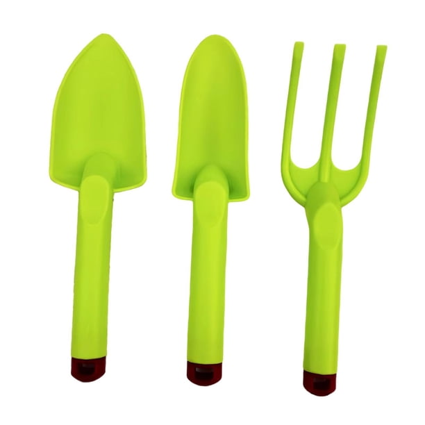 Juego de herramientas de jardinería de 3 piezas para niños/niñas, juego de herramientas de jardinería, regalos de cumpleaños, accesorios para exterior