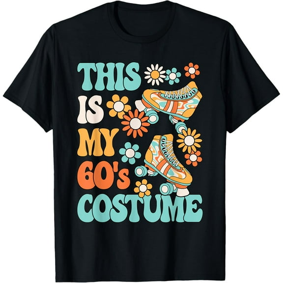 This Is My 60's Costume 1960s Party 60s Outfit Retro Groovy T-Shirt
