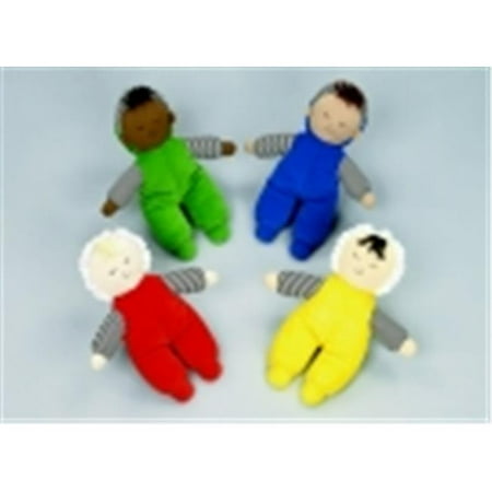 Childrens Factory Multi-Ethnic Baby Doll, Set - 8