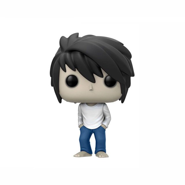 FUNKO POP-figuras de animación Death Note, juguetes de vinilo, RYUK con Apple #217 L con pastel, regalos para niños