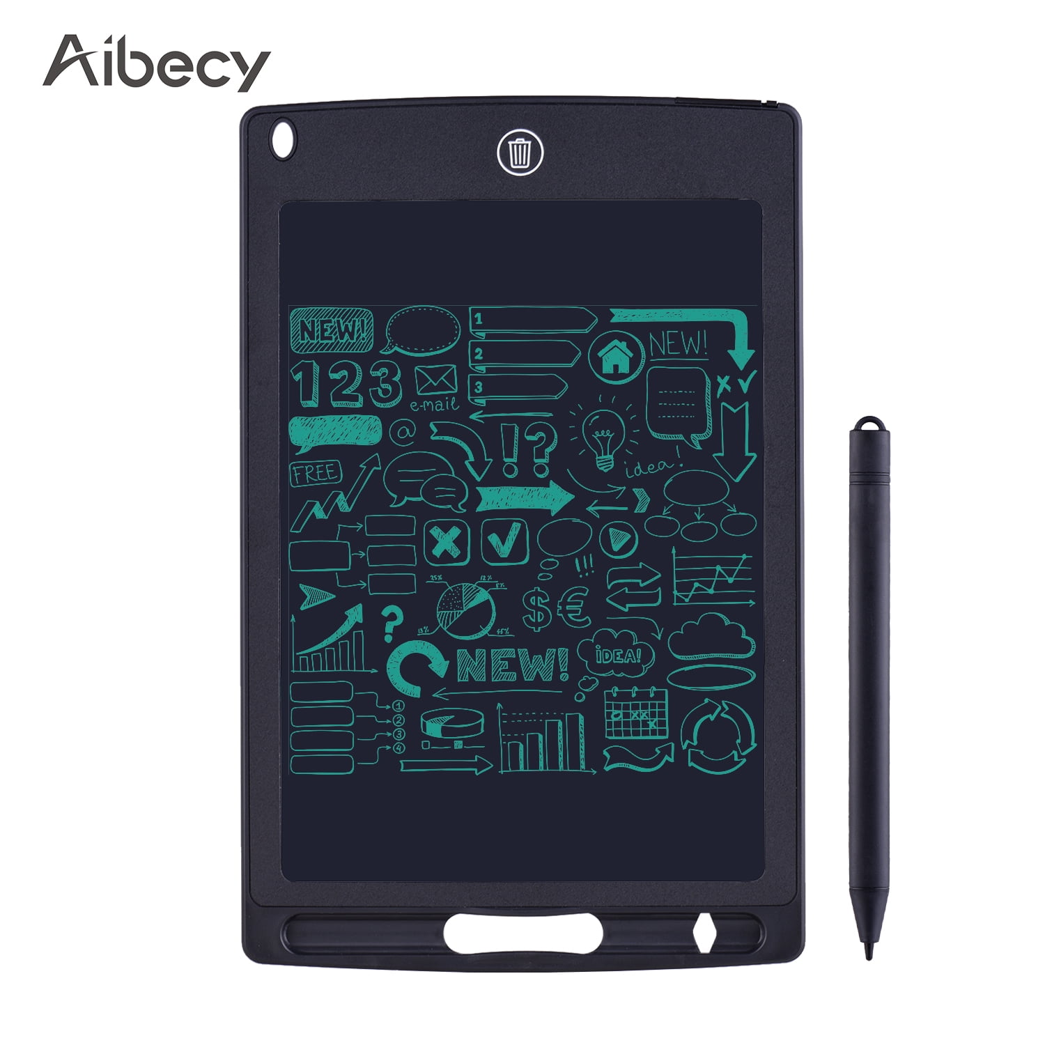 Aibecy 8.5 Inch LCD Writing Tablet Portable Reusable Electronic Digital Drawing Board Graphics