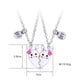 thumbnail image 2 of 2 collares de la amistad para 2 mejores amigas, collar para 2 mujeres, cadena de plata, aguacate separable, 2 of 3