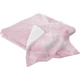 thumbnail image 2 of Coolnut Pink Butterfly Print Bath Towels Set - 1 Bath Towel 1 Washcloth Extra Absorbent 100% Cotton Towels, Super Soft Bathroom Towels for Home, Hotel Washcloth Gift, 2 of 7