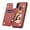 Wine Red, variant on Samsung Galaxy A11 Wallet Case, Takfox Shockproof PU Leather Case with Card Pockets 3 Cards Slots Cash ID Card Flip Phone Cases Cover Kickstand Magnetic Hard Cases For Galaxy A11 US Version, Rose Gold
