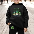 thumbnail image 2 of Xmyrz St Patricks Day Toddler Boy Outfits Set Sweatshirt Clothing Suits Sweatpants Long Sleeve Pants Set Soft Cartoon Girls Sweatsuit Clothes Sets, 2 of 5