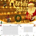 thumbnail image 3 of Red de luces navideñas Ollny 210 LED, 3 x 2 m, IP67, impermeable, blanco cálido, 3 of 9