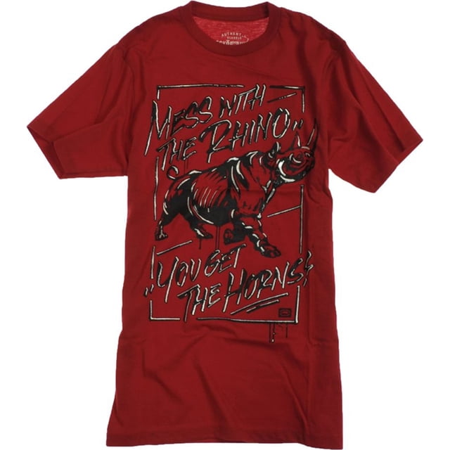 Ecko Unltd. Camiseta gráfica The Horns para hombre, roja, extragrande