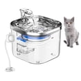 thumbnail image 1 of WF040 Fuente de agua para gatos con inducción inteligente 2L/67oz Fuente de agua para mascotas de a Meterk  Fuente de agua para mascotas, 1 of 7