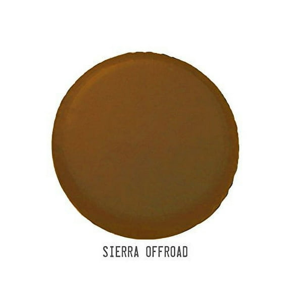 Sierra Offroad Tire Cover, Universal Fit 36"-37", Denim Vinyl, Spice