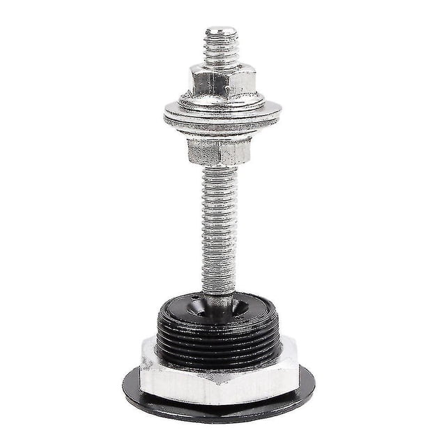 Enl012 Universal Aluminum Alloy 30mm Vehicle Hood Lock Cover Anti-theft Design 53mm Screw - Blue