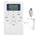 thumbnail image 1 of Radiowith Earphone,QQT102 Professional Radio Mini Portable Radio LCD Display Radio Luxury Finish, 1 of 8
