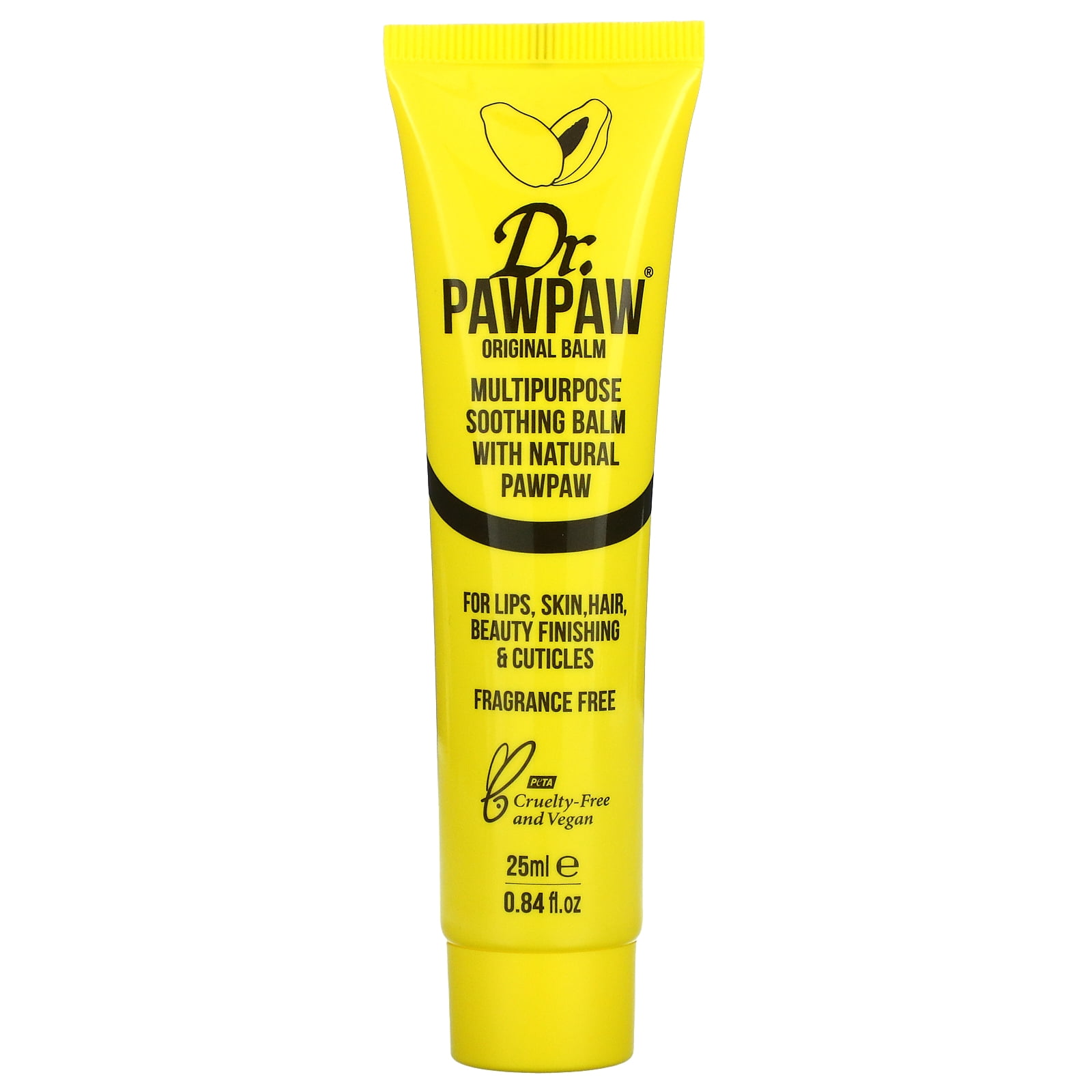 Dr. PAWPAW Multipurpose Soothing Balm with Natural PawPaw, Original, 0.