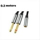 thumbnail image 5 of 3.5mm to Dual 6.5mm Cable Adapter Male 6.5 Jack to Stereo 3.5 Audio A, 5 of 5