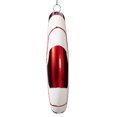 thumbnail image 4 of Vickerman 6" Red-White Swirl Flat Candy Christmas Ornament, 4 of 5