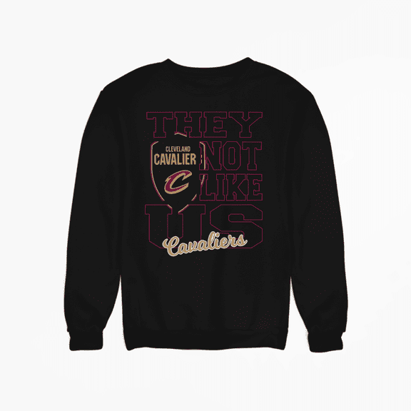 They Not Like US Cleveland. Sweatshirt