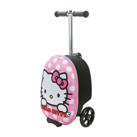 Hello Kitty Kids' 2-in-1 Suitcase (18") and Scooter Combination