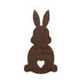 thumbnail image 1 of Easter Celebration Desktop Ornament Set Featuring Adorable Bunny Purse With Decorative Ceramic Plate For Festive Spring Display, 1 of 6