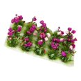 thumbnail image 2 of DIY Flower Cluster Model Railroad Architecture Grass Layout flower garden building model Violet, 2 of 9