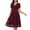 Red, variant on Vedolay Plus Size Dresses Women's V Neck Floral Lace Wedding Dress Short Sleeve Bridesmaid Evening Party Maxi Dress,A XXL