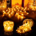 thumbnail image 1 of 100 Pcs Lumières de Ballons Rouges Longue Autonomie Étanches Mini Lumière en Plastique à Piles Lampe Boule LED pour Noël Halloween, 1 of 6