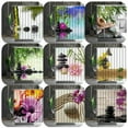 thumbnail image 2 of Spa r Shower Curtain Asian Zen Massage St with Herbal Oil and Scent Candles Fabric Bathroom r Multiple Size With Hook, 2 of 6