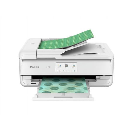 Canon - PIXMA TS9521C Wireless All-In-One Printer - White