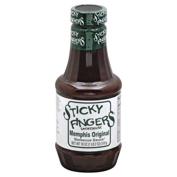Sticky Fingers Memphis Original Barbecue Sauce, 18 oz