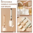 thumbnail image 3 of LOLIPPYY Assorted Color Bottle Brush for Cup Cleaning with Soft Sponge Head and Long Handle, Lightweight,, 3 of 7
