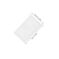 thumbnail image 2 of PAMINGONO 50 Pcs ID Plastic Badge Holder With Multi Iron Rectangle Easy Cleaning For Professionals, 2 of 7