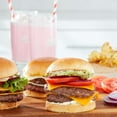 Great Value 100 Pure Beef Burgers, 75 Lean/25 Fat, 3 lbs, 12 Count