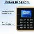 thumbnail image 4 of Attendance Machine,5 Usb Attendance Employees Support 5 Usb Port Employees Support 1000pcs Time Clock Attendance Usb Port Data Support 1000pcs Clock Attendance Employees 1000pcs 5, 4 of 7