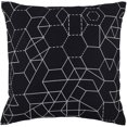 thumbnail image 1 of 18 x 18 Inches Cotton Linen Modern Geometric Print Pillow Cover Sofa Home Office Indoor Decorative Square, 1 of 5