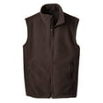 thumbnail image 1 of Gravity Threads Gilet en Molleton Doux et Chaud - Brun Chocolat Foncé - Moyen, 1 of 1