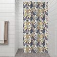 thumbnail image 2 of Chicken Floral Pattern Shower Curtain 36"x72" ,Bathroom Decorative Shower Curtains Set with 12 Hooks,Modern Waterproof Washable Shower Curtain, 2 of 6