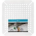 iDesign Plastic Sink Protector Grid for Kitchen, 13.5" x 16", Clear