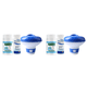 thumbnail image 1 of Pastillas Limpiadoras para Piscinas SPA Con Dispensador Cloro Kit Papel Prueba (100 G), 1 of 9