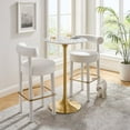 thumbnail image 3 of Lippa 28" Round Terrazzo Bar Table, 3 of 8