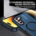 thumbnail image 3 of Magnetic Phone Case for Samsung Galaxy S22+ Plus (Not S22) Compatible with Magsafe, Military-Grade Shockproof Case with Built-in Magnet Circle for Samsung Galaxy S22 Plus, MS Navy Blue, 3 of 18