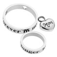 thumbnail image 3 of Impermeable para siempre cineraria cineraria cineraria de material acero inoxidable colgante cineraria cineraria cineraria de doble para collar Salvador  Memorial Pet Pendant, 3 of 10