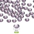 thumbnail image 2 of Uxcell 2880 Pcs Hotfix Rhinestones Flatback Crystal Glass Gems SS6 2mm Light Purple, 2 of 5