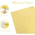 thumbnail image 3 of WWS-Gold Foil Mirror Cardstock Thick Paper, 235GSM Shimmering Paper 30 Pack Metallic Reflective Sheet for Cardmaking Scrapbook Poster Cardboard Party Decor DIY Craft, 3 of 4